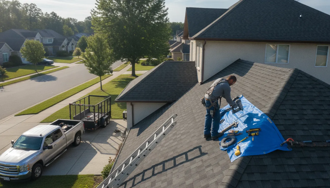 Trusted Storm Damage Roof Repair for Guilford Homes & Businesses